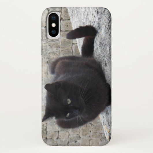 Telefoonkoffers met zwarte kat Case-Mate iPhone case (Achterkant)