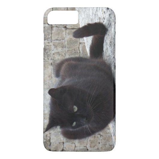 Telefoonkoffers met zwarte kat Case-Mate iPhone case (Achterkant)