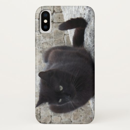 Telefoonkoffers met zwarte kat Case-Mate iPhone case (Achterkant)