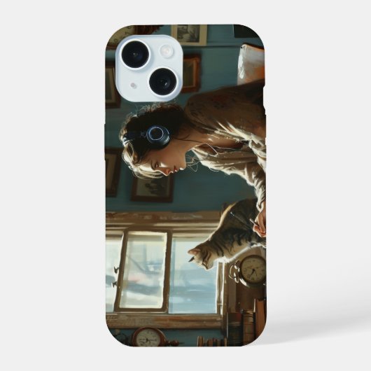 telefoonkwestie iPhone 15 case (Achterkant)