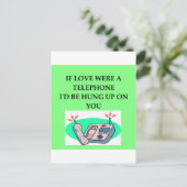 TELEFOONliefhebbers Briefkaart (Staand voorkant)