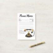 Telefoonnotitie Post-it® Notes (Op bureau)