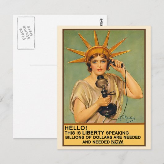  telefoonnummer briefkaart (Voorkant / Achterkant)