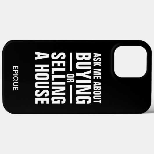 Telefoonnummer Epique Realty Case-Mate iPhone Case (Achterkant (horizontaal))