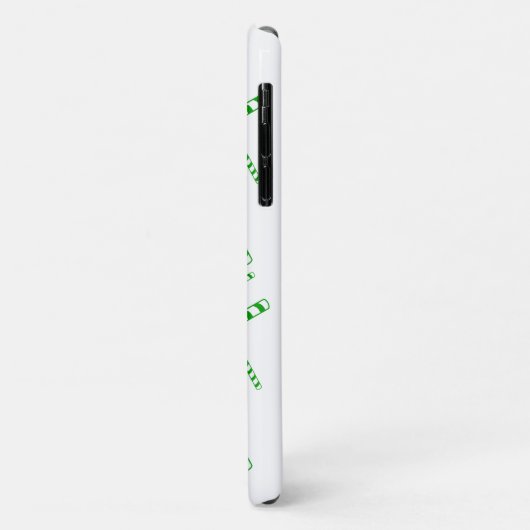 Telefoonnummer - Groen snoepje Case-Mate iPhone Case (Achterkant/links)