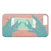 Telefoonnummer handbediende cel Case-Mate iPhone case (Achterkant (Horizontaal))