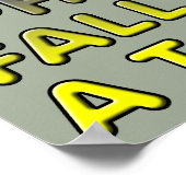 Telefoonnummer in het Poster Toilet Funny (Hoek)