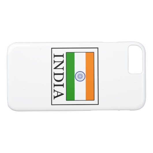 Telefoonnummer India Case-Mate iPhone Case (Achterkant (Horizontaal))