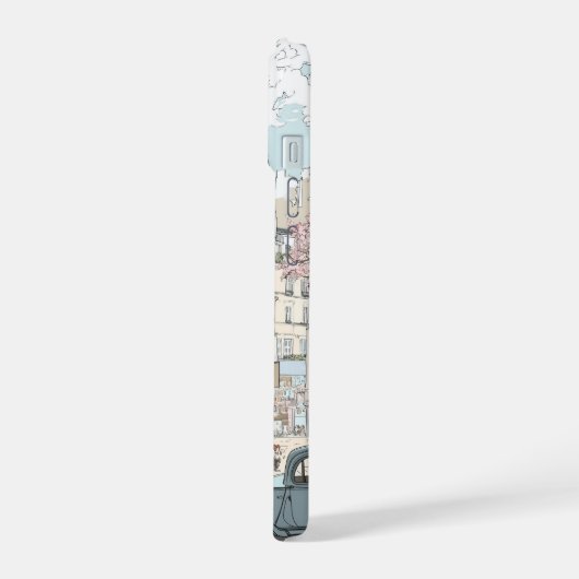 Telefoonnummer iPhone 15 Case (Linkerkant)