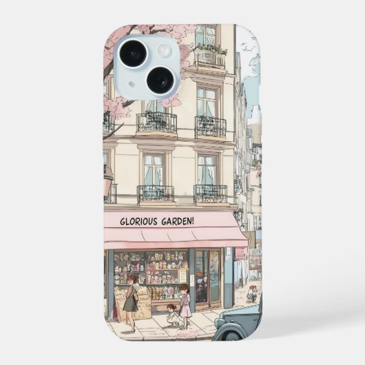 Telefoonnummer iPhone 15 Case (Achterkant)