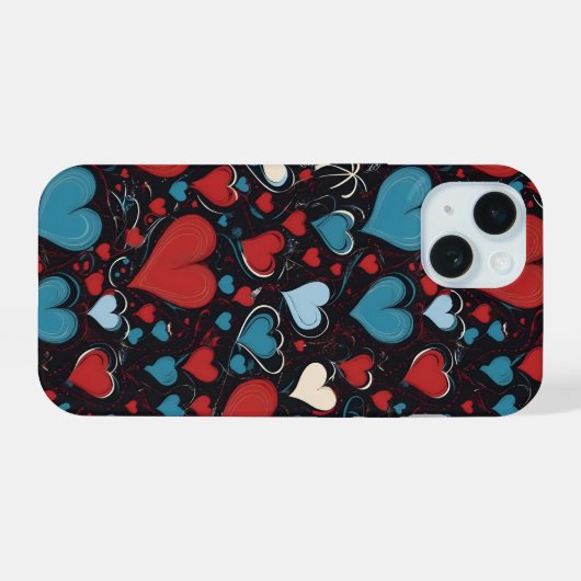 Telefoonnummer iPhone 15 Case (Achterkant horizontaal)