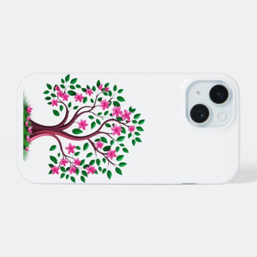 Telefoonnummer iPhone 15 Case (Achterkant horizontaal)