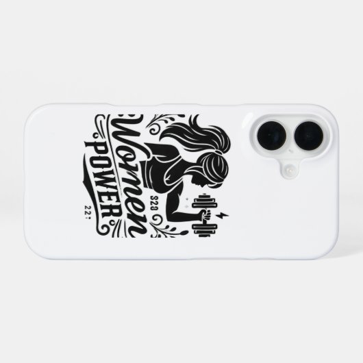 Telefoonnummer iPhone 16 Hoesje (Achterkant horizontaal)