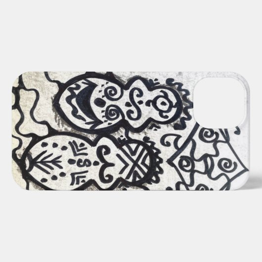 Telefoonnummer iPhone Hoesje (Achterkant horizontaal)