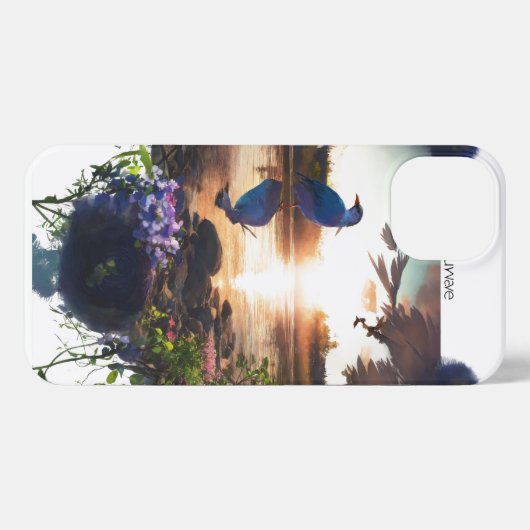 Telefoonnummer iPhone Hoesje (Achterkant horizontaal)