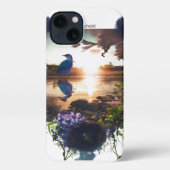 Telefoonnummer iPhone Hoesje (Achterkant)