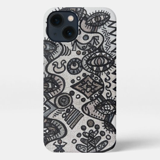 Telefoonnummer iPhone Hoesje (Achterkant)