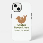 Telefoonnummer iPhone Hoesje (Achterkant)