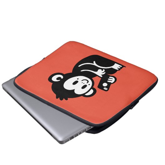 Telefoonnummer Laptop Sleeve (Voorkant onderkant)
