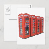 Telefoonnummer Londen Briefkaart (Voorkant / Achterkant)