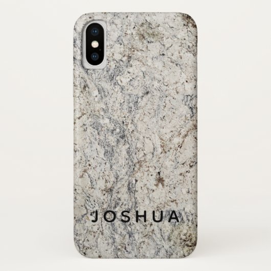 Telefoonnummer marmer Stone/iPad Case Aangepaste n (Achterkant)
