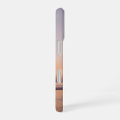 Telefoonnummer met stranddesign iPhone 16 hoesje (Rechterkant)