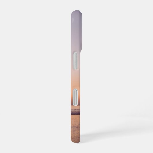 Telefoonnummer met stranddesign iPhone 16 hoesje (Rechterkant)