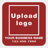 Telefoonnummer op de Sticker van het Rode Plein (Voorkant)