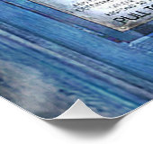 Telefoonnummer politie Openbare telefooncel Poster (Hoek)