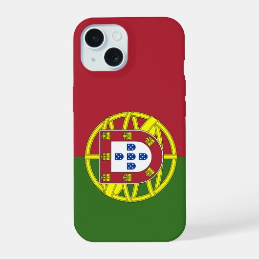 Telefoonnummer Portugal iPhone 15 Case (Achterkant)