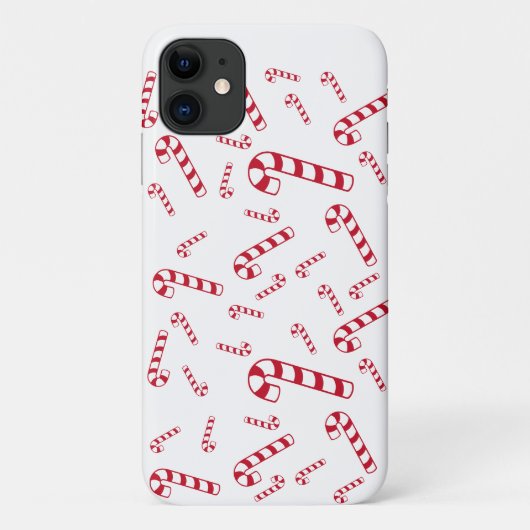 Telefoonnummer - Rode snoepdoek Case-Mate iPhone Case (Achterkant)