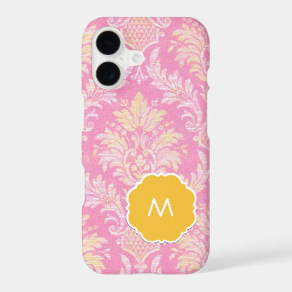 Telefoonnummer roze Damask