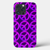 Telefoonnummer roze vredesteken Case-Mate iPhone case (Achterkant)