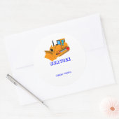 Telefoonnummer stickers (Envelop)