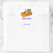 Telefoonnummer stickers (Tas)