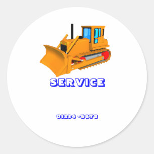 Telefoonnummer stickers