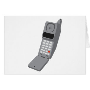 Telefoonnummer - telefoon met Retro-cel telefoon