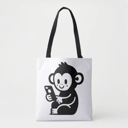 Telefoonnummer Tote Bag (Voorkant)