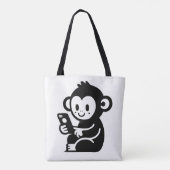 Telefoonnummer Tote Bag (Achterkant)