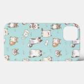 Telefoonnummer voor katten Case-Mate iPhone case (Achterkant (horizontaal))