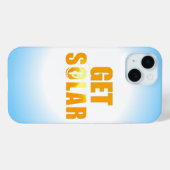 Telefoonnummer voor milieuvriendelijke zonne-energ Case-Mate iPhone case (Achterkant (horizontaal))