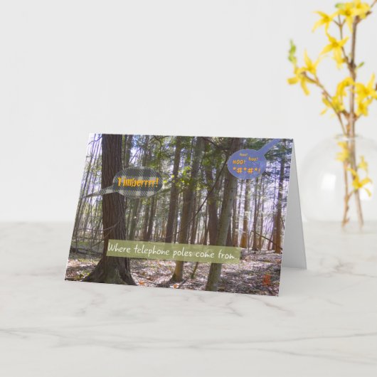 Telefoonnummers denken aan jou kaart (Gele Bloem)