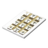 Telefoonnummers Notitieblok (Linkerzijde)