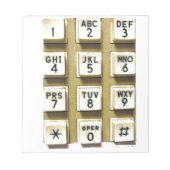 Telefoonnummers Notitieblok (Voorkant)