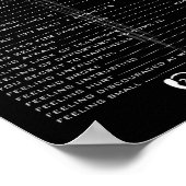 Telefoonnummers voor noodgevallen in de Bijbel - K Poster (Hoek)