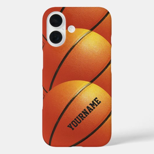Telefoonnummers voor speciale Basketball-telefoons Case-Mate iPhone Case (Achterkant)