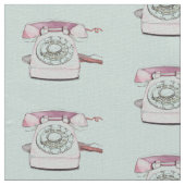  telefoonpatroon herhalen - Seafoam Stof (Close Up)