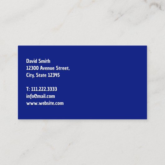 Telefoonreparatie Visitekaartje (Achterkant)