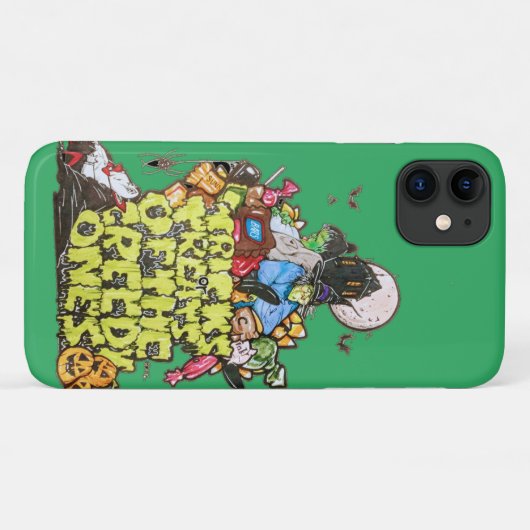 Telefoons monsters Case-Mate iPhone case (Achterkant (horizontaal))