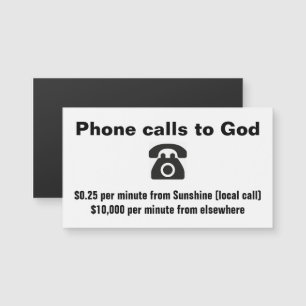 Telefoons naar God vanuit Sunshine NC